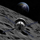 Conceptual image of the Orion spacecraft, as it will be used during the Artemis lunar program.